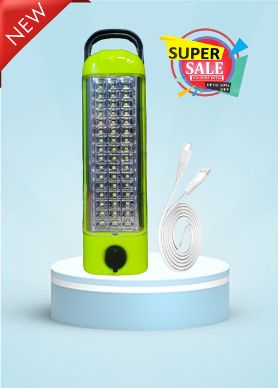 HOVEXS SMD LIGHT 5 hrs Lantern Emergency Light(Green)
