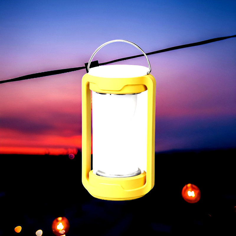 GUGGU Hero Lantern4.5-Hour Rechargeable LED LanternJN- 6 hrs Lantern Emergency Light(White)
