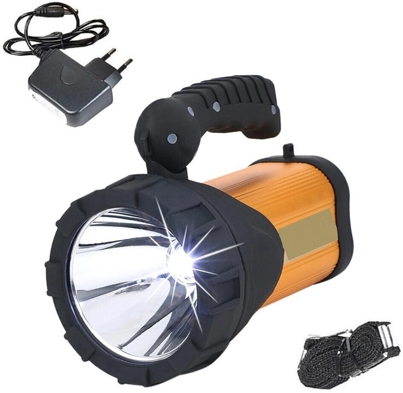 GALLAXY Powerful Torch/Searchlight 20 W Laser Led, 500 Lumen. Colour Golden/Blue, Any one Piece Will be Send as per Availability 3 hrs Torch Emergency Light(Multicolor)