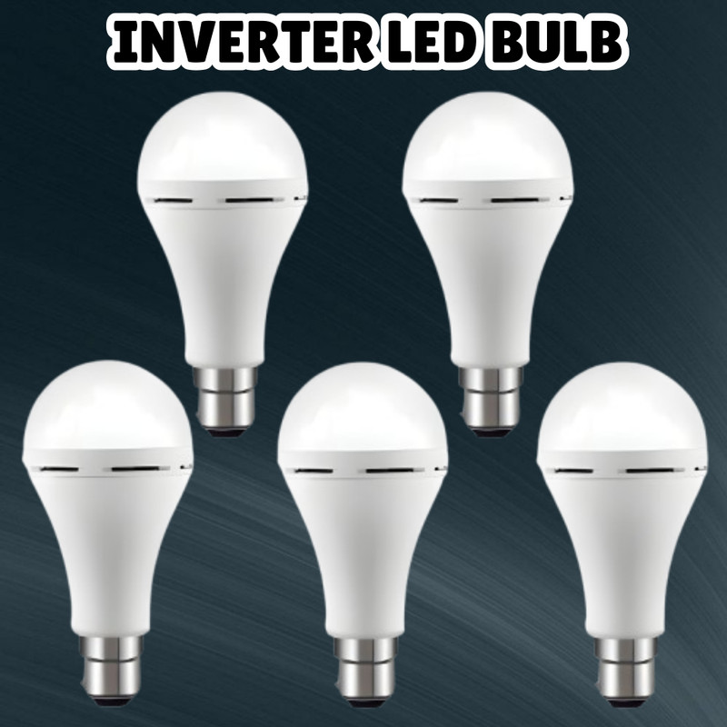 SACRO (Emergency Inverter Blub) charging 12W LED Bulb for Extended Lighting_Pack_3E440 4 hrs Bulb Emergency Light(White)