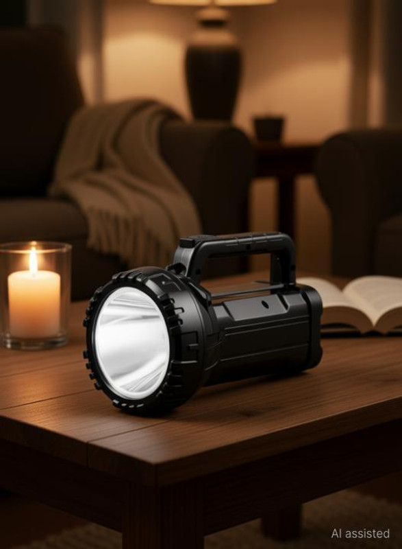 Care 4 Jumbo Led Laser 12 hrs Torch Emergency Light(Black)