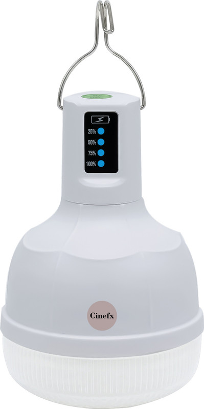Cinefx 18W USB LED Rechargeable Portable Waterproof Light Battery Backup 9 hrs Bulb Emergency Light(White)