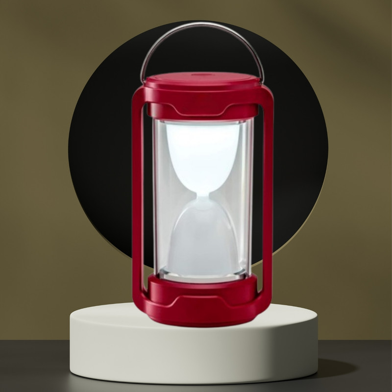 SACRO Rechargeable (Emergency LED Lantern Light) for Camping & Ambiance DecorationE392 4.5 hrs Lantern Emergency Light(Multicolor)