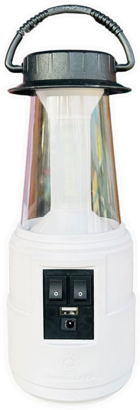 ANDSLITE Smile Pro Rechargeable Lantern 12 Hours Backup 12 hrs Lantern Emergency Light(White)