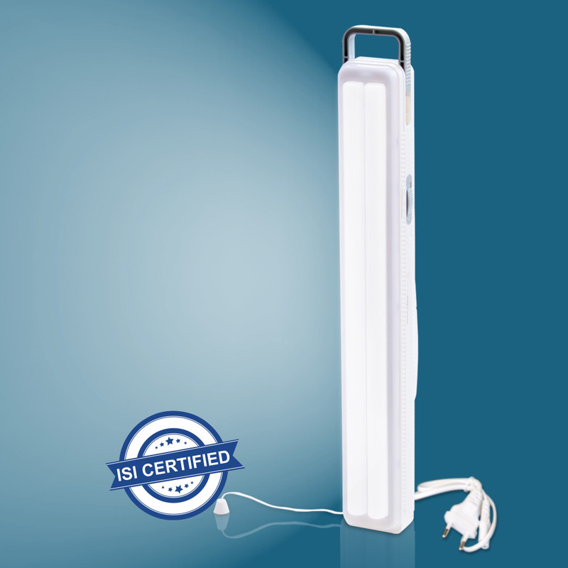 Pick Ur Needs Rechargeable Home Delight Rechargeable Long Tube 15 hrs Lantern Emergency Light(White)