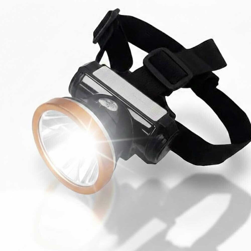 ApexBeam Rechargeable Head Torch LED High Beam Light 6 hrs Torch Emergency Light(Multicolor)