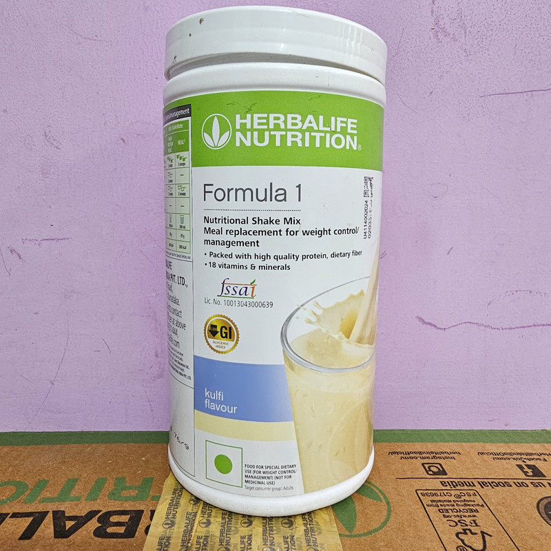 HERBALIFE Formula 1 Mix kulfi Nutritional Shake Nutrition Drink(500 g, kulfi Flavored)