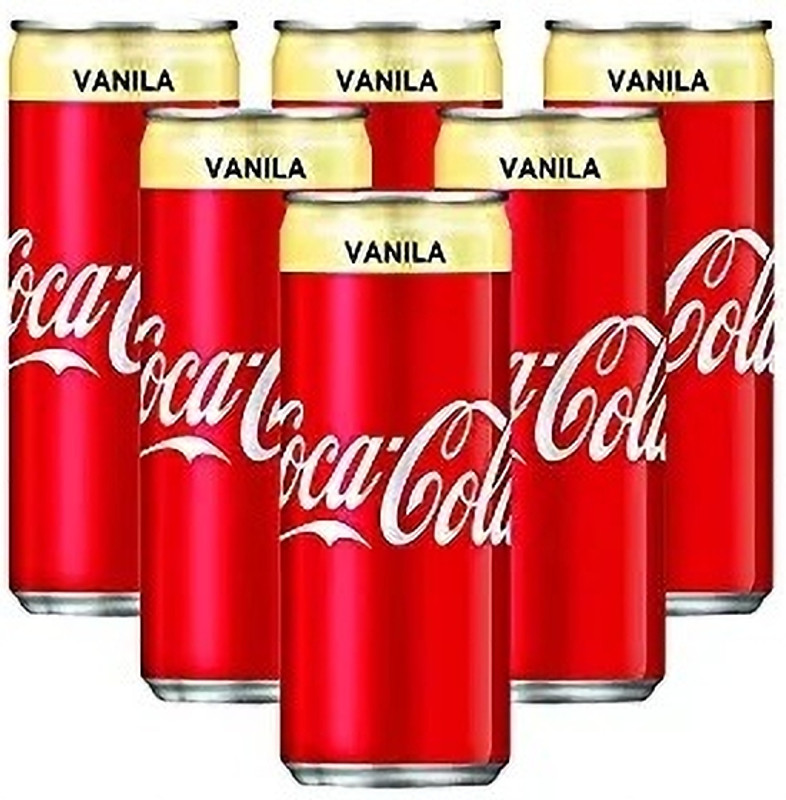 Coca Cola Vanilla Flavour Sports Drink(6x320 ml, Vanilla Flavored)