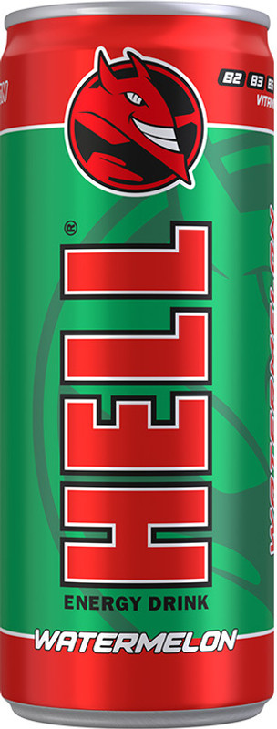 Hell Energy Classic Sports Drink(250 ml, Classic Flavored)