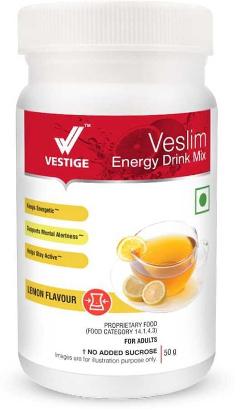 Vestige VESLIM MIX ENERGY DRINK LEMON FLAVOUR 40GM Sports Drink(50 g, LEMON Flavored)