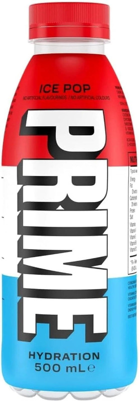 Prime Hydration Drink By ksi & Logan Paul (IMPORTED FROM NETHERLAND) Hydration Drink(500 ml, Lemon Lime Flavored)