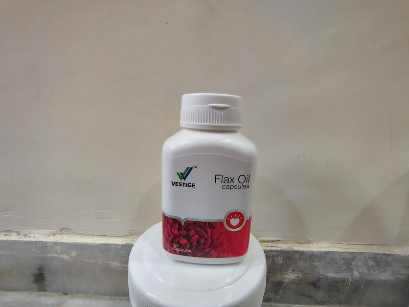 Vestige FLAX OIL 90 CSAPSULE Sports Drink(90 Tablets, FLAX OIL Flavored)