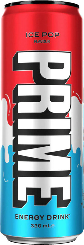 Prime Energy - Ice Pop DRINK Hydration Drink(330 ml, ICE Flavored)