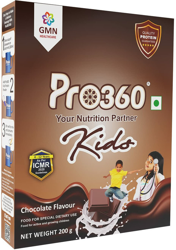 PRO360 Kids Nutritional Protein Drink for Growing Children (Age 4 - 12 Yrs)(200 g)