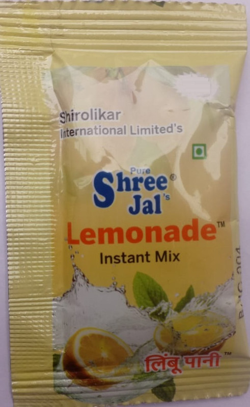 shreejal Lemonade Water mix Pack of 20 sachets Sports Drink(20x1 Sachets, Lemon Flavored)