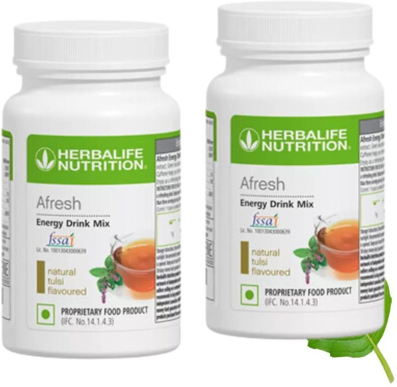 Herbalife Nutrition HERBALIFE AFRESH EMNERGY DRINK TULSI FLAVOUR Sports Drink(50 g, TULSI Flavored)