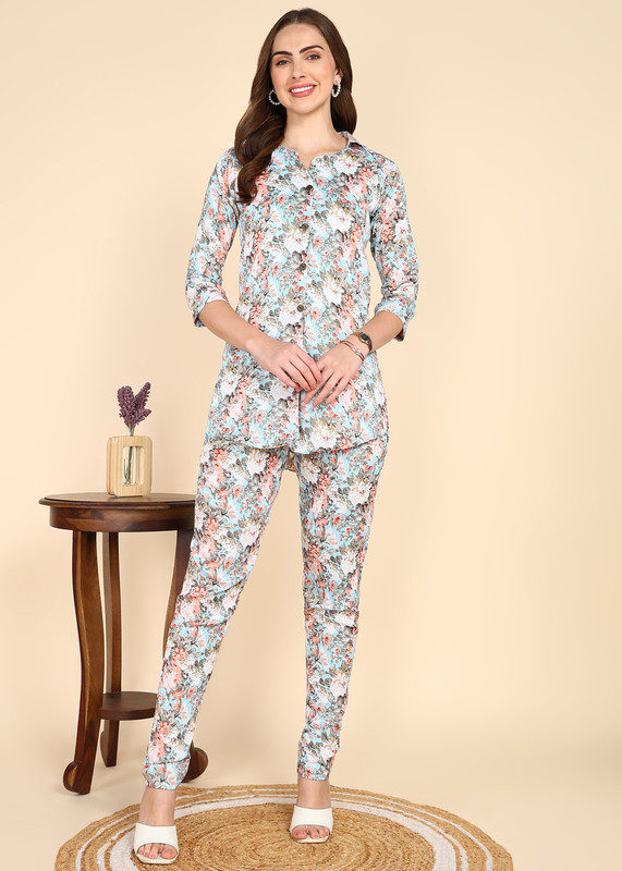 SELVIFAB Women Kurta Pant Set