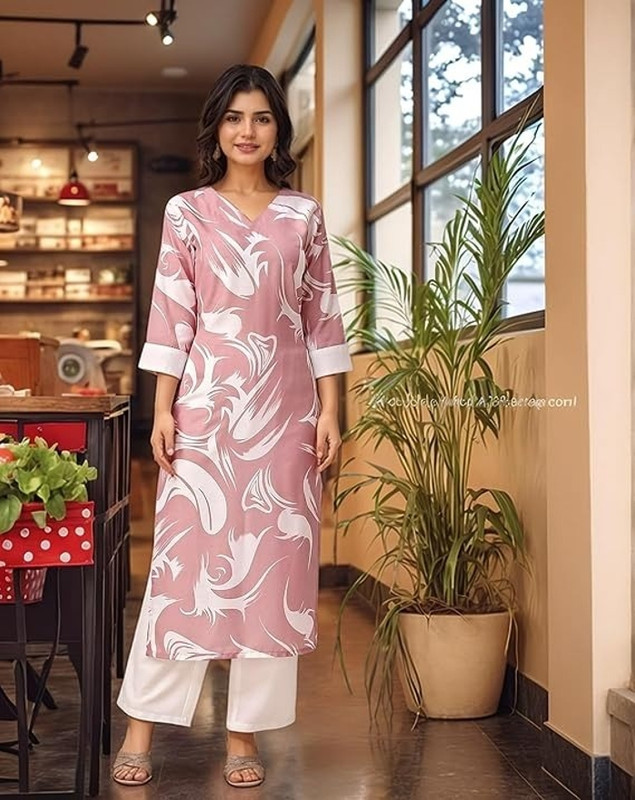 FIuxus Women Kurti Pant Set