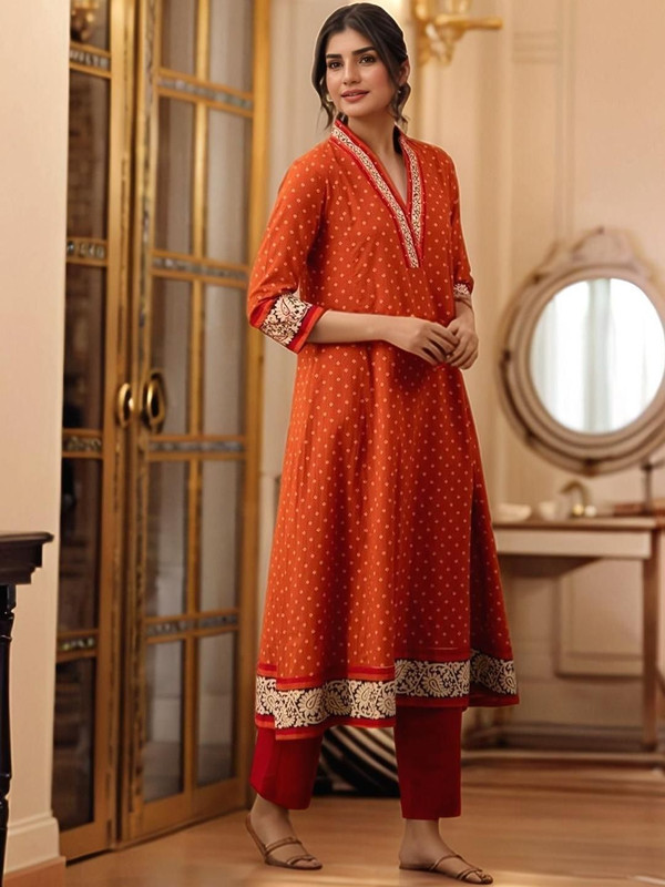 KALINI Women Kurta Pant Set