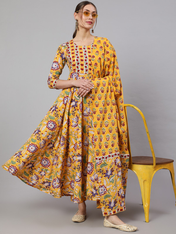 Glam Roots Women Kurta Pant Dupatta Set