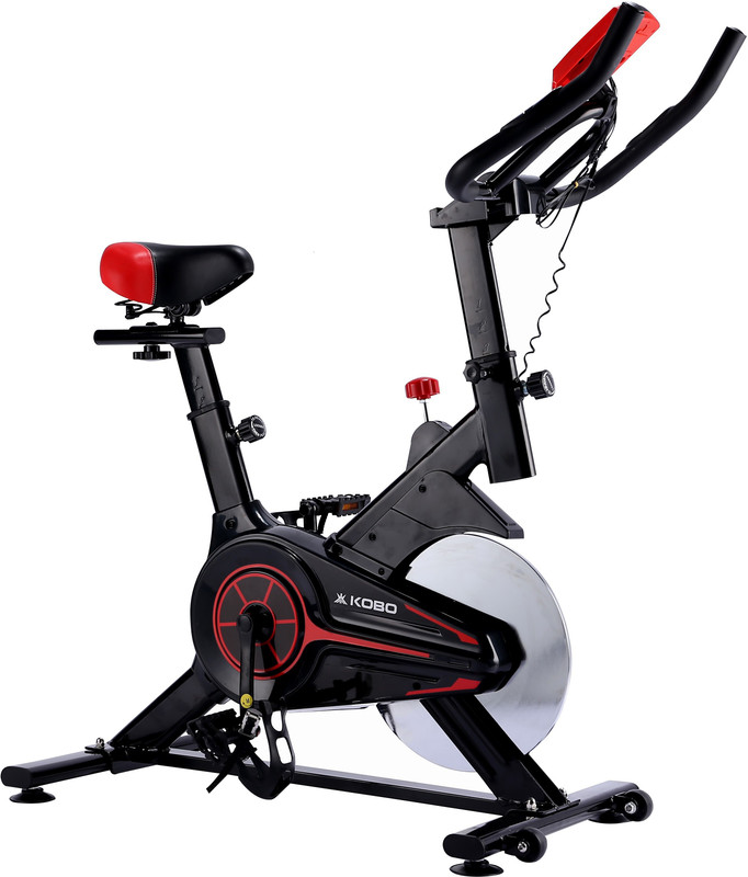 KOBO SB-9 with 10 Kg Fly Wheel Exercise Spin Bike (Imported) Spinner Exercise Bike(Black)