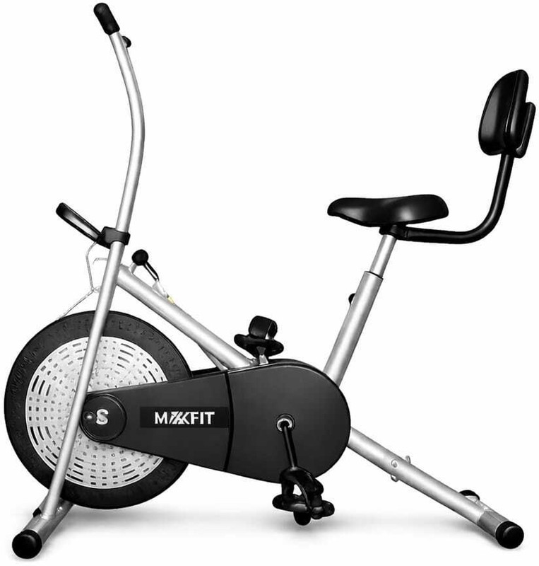 NLW MAXFIT MX 01 Air Bike Indoor Cycles Exercise Bike(Black)
