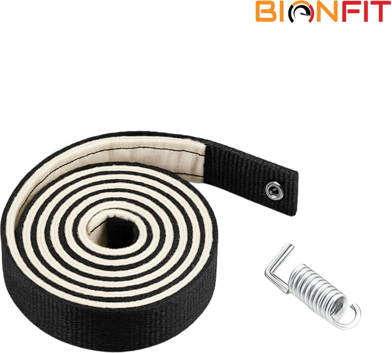 BIONFIT High-Capacity Air Bike Tension Belt with Spring – Durable & Easy to Install Mini Pedal Exerciser Cycle