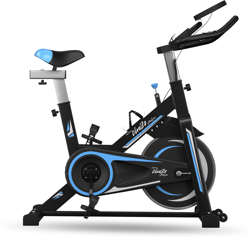 Lifelong Chaze by Milind Soman CZSB06 Fit Pro Spin with 6Kg Flywheel Upright Stationary Exercise Bike(Blue)