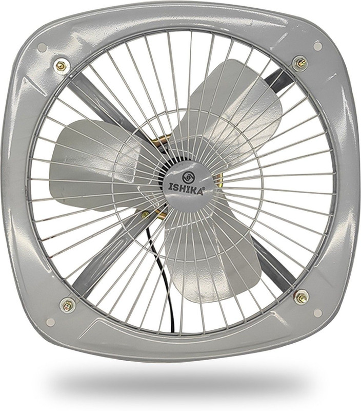 ishika Exhuast/Ventilation-Fan-Grey-9-Inch 152 mm Exhaust Fan(Grey)