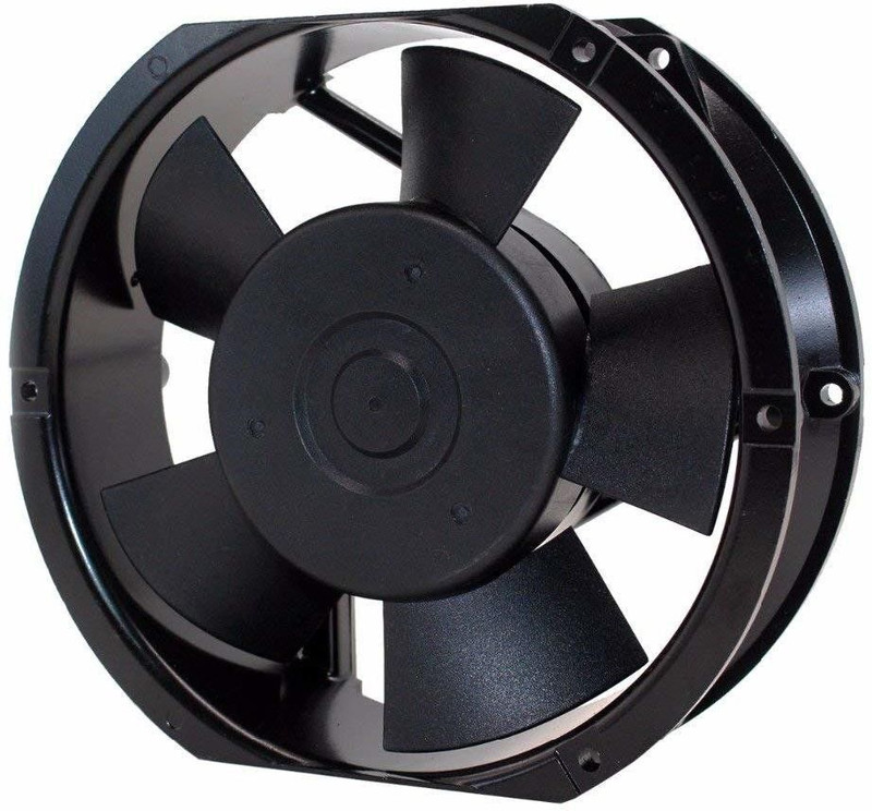 REGENTECOM REC 21725 A2 W (6 x 6) Round 16 cm Exhaust Fan(Black)