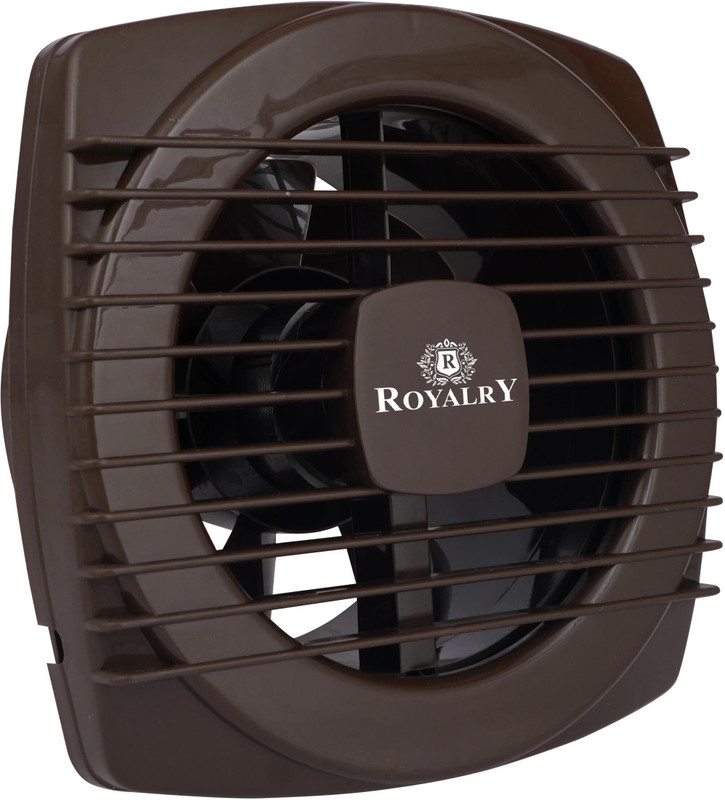 royalry 6Inch Pure Copper Motor Axial Fan For Kitchen | Bathroom | Offices With Gloss 150 mm Exhaust Fan(Brown)