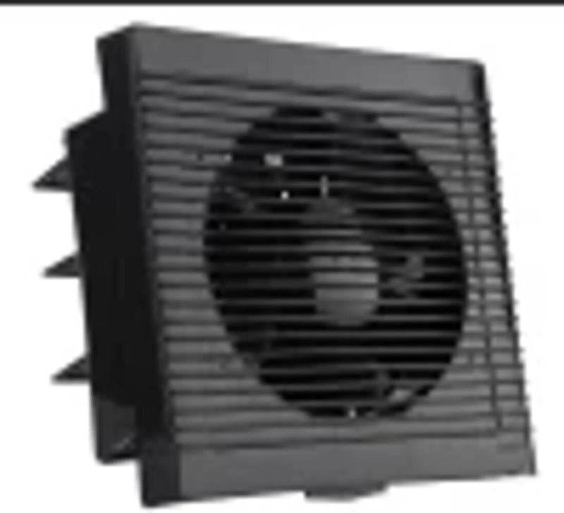 royalry Black 6 Inch Ultima Exhaust Fan 3 mm Ultra High Speed 5 Blade 300 mm Exhaust Fan(Black)