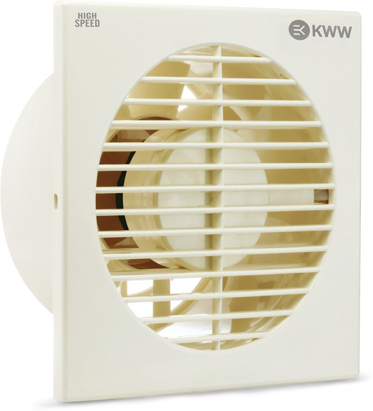 KWW Axial High Speed Ventilation Fan with Rust Proof Safety Grill and Copper Motor 1500 mm Exhaust Fan(White)