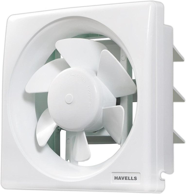 HAVELLS Thrill Air 150mm Exhaust Fan 60W Copper Motor Auto Shutter Ventilation 150 mm Exhaust Fan(White)