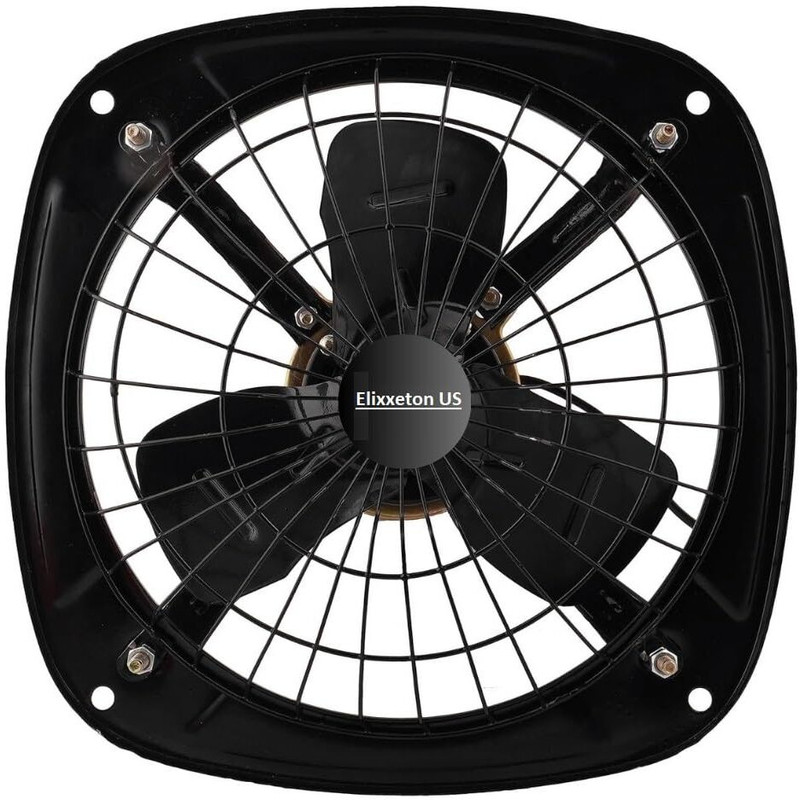 STARTX 10-Inch High-Speed Ventilation Fan for Kitchen & Bathroom 250 mm Exhaust Fan(White)