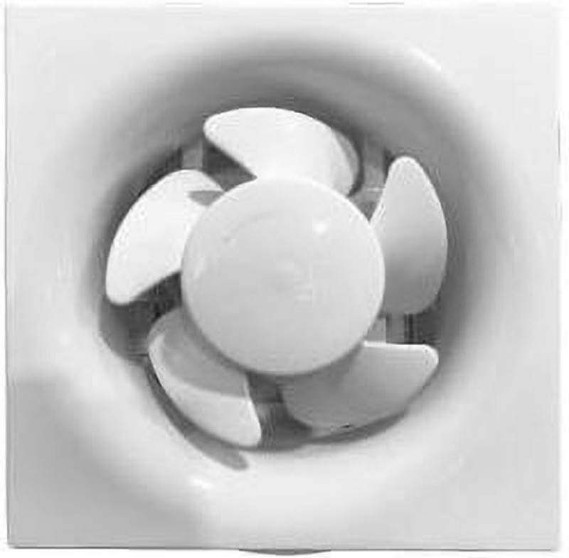 COOLAIR Ventilation 150 Exhaust Fan | 150mm Sweep | 2400 RPM | Powerful Airflow 150 mm Exhaust Fan(White)