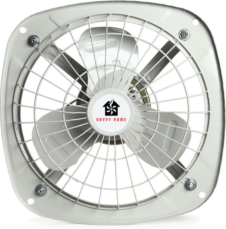 Savvy Home 9 Inch Ultra High Speed Copper Fan Fresh Air Fan| Exhaust Fan | 9FA/White-2 230 mm Exhaust Fan(Monsoon Grey)