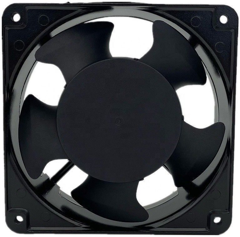 LINKS Aluminum Exhaust Fan (4 inch) For Use in Bathroom & KITCHEN CONTROL 220/240VAC 120 mm Exhaust Fan(BLACK)