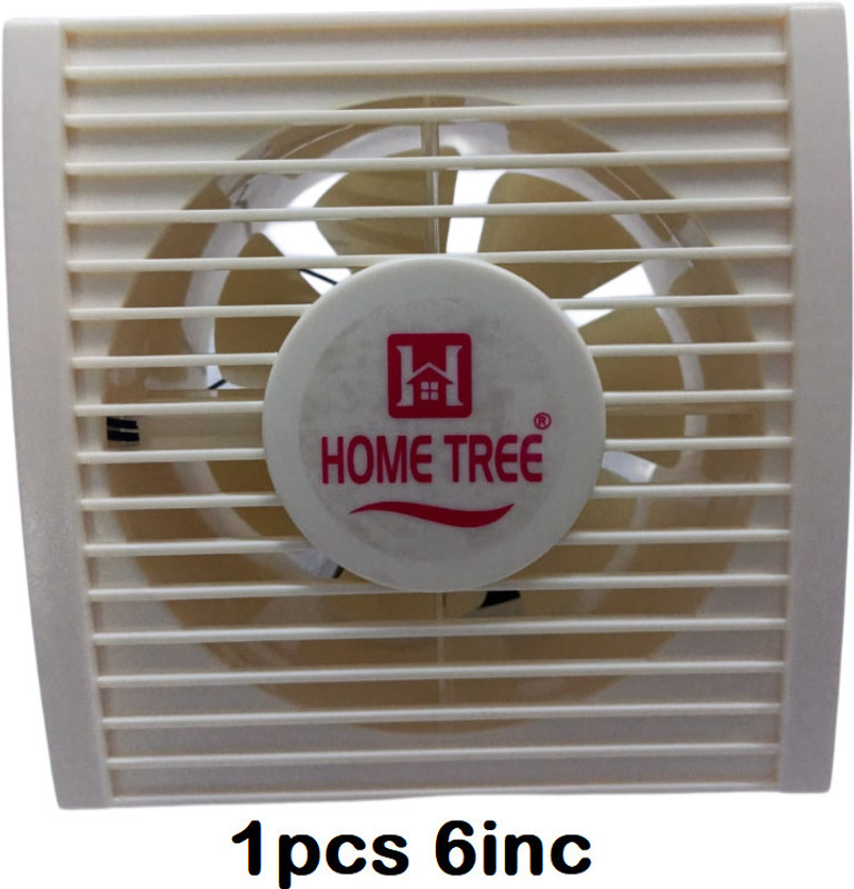 Home Tree 6 inch Ventilation fan 150 mm Exhaust Fan (Ivory)1pcs 150 mm Exhaust Fan(Ivory)