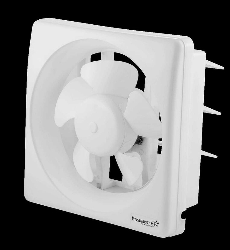 Wonder Star (8-inch)sweep Ventilation Fan for Bathroom, bedroom ,office ,Kitchen, industries 200 mm Exhaust Fan(WHITE)