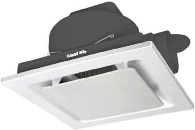 COOLAIR Ceiling Exhaust Fan | For Home Office Kitchen | 200mm Sweep | 1400 RPM Speed 200 mm Exhaust Fan(White, Black)