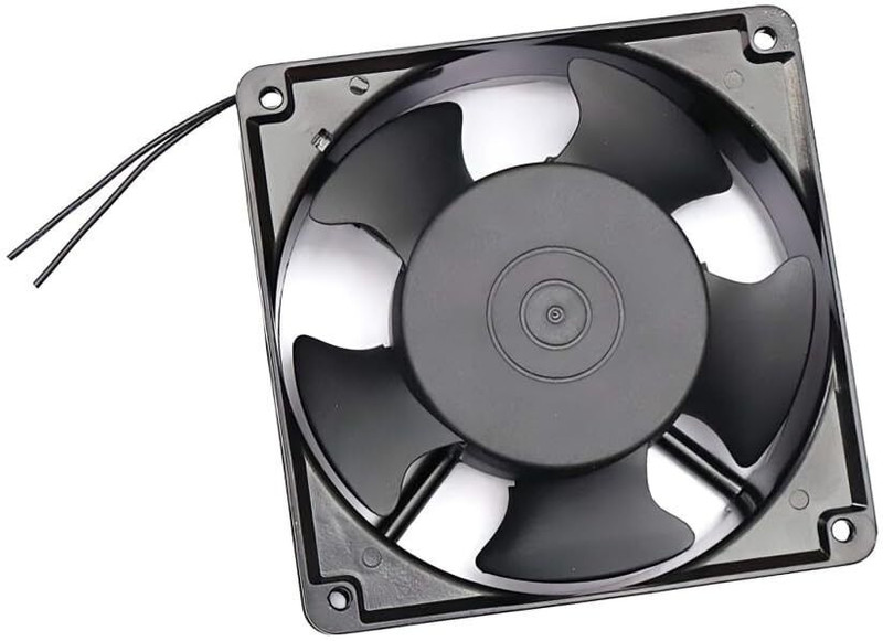 Crafts Haveli AC 220V 4.75 Axial Cooling Blower Exhaust Fan 120mm for Efficient Ventilation 120 mm Exhaust Fan(Black)