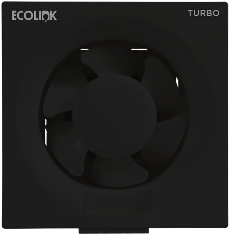 EcoLink TURBO Exhaust Fan 200 mm Exhaust Fan(Black)