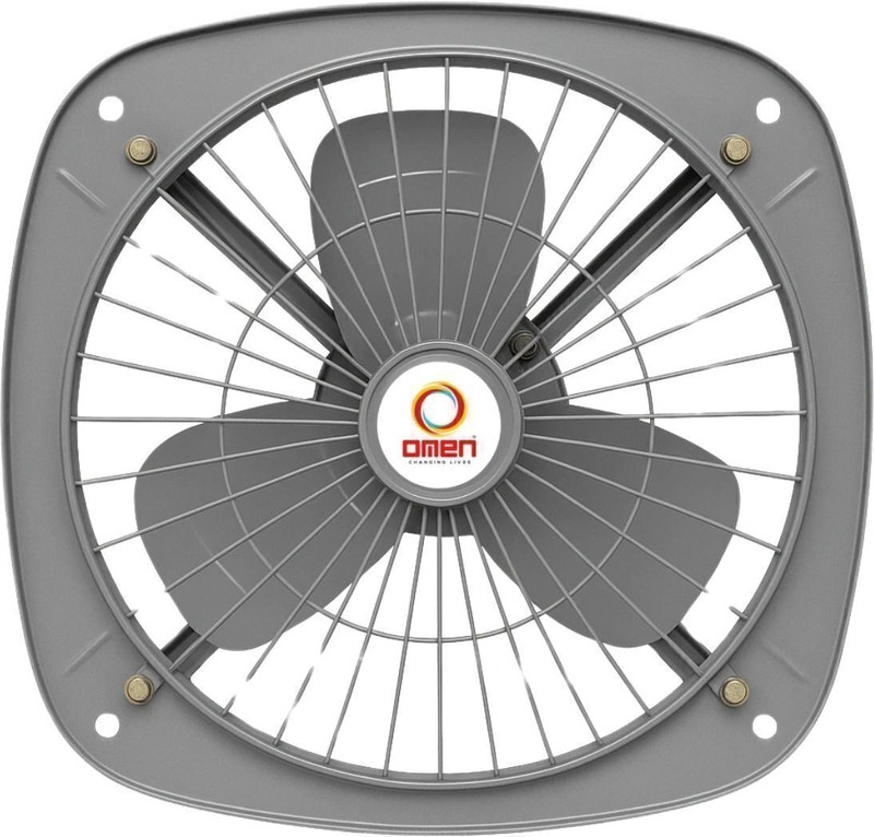 OMEN 9 Inch Wall Mount Fresh Air with High Speed Motor 225 mm Exhaust Fan(BLACK)