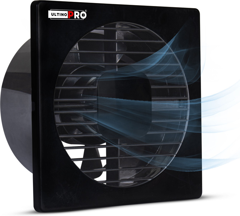 UltinoPro Air Flow Axial Exhaust Fan 6 inch Ventilation fan 150 mm Exhaust Fan(Black)