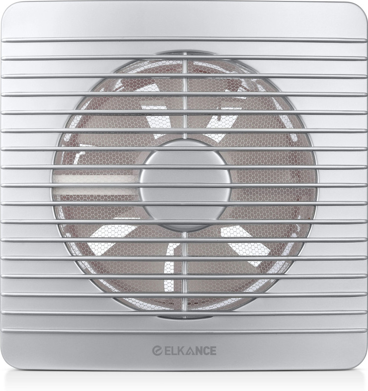 ELKANCE Turbo Axial ( 6 Inch ) | BLDC | Mosquito Mesh 150 mm Exhaust Fan(Black)