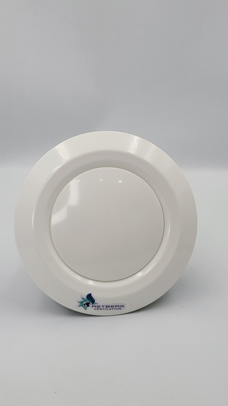 ASTBERG Diffusers ABS 100 Ducting Cover/Exhaust Supply Ceiling/Diffuser Exhaust 100 mm Exhaust Fan(WHITE)