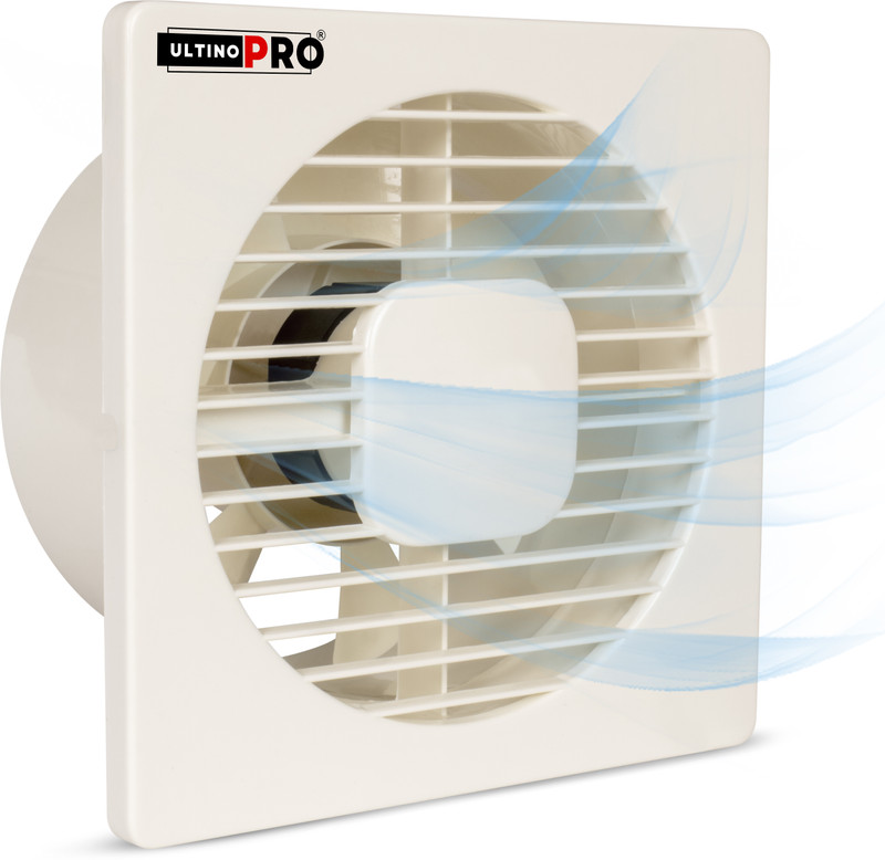 UltinoPro Air Flow Axial Exhaust Fan Ventilation fan for Kitchen 150 mm Exhaust Fan(Ivory)