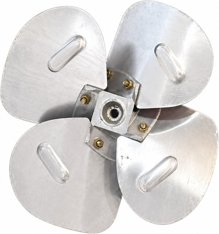 RUSHKO 22cm-silver-fanblade 220 mm Exhaust Fan(Silver)
