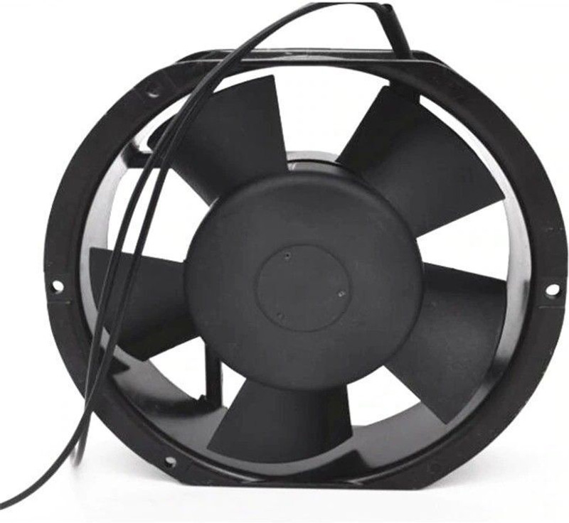 Rex 4 Inch Oval Axial Fan 10 cm Exhaust Fan(Black)
